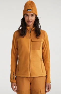 Vest Utility Fleece | Rich Caramel