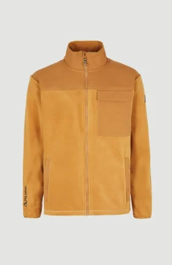Vest Utility Heavy Fleece | Rich Caramel