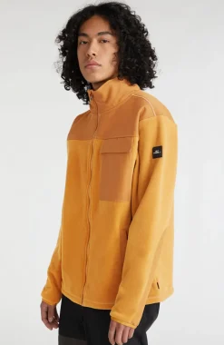 Vest Utility Heavy Fleece | Rich Caramel