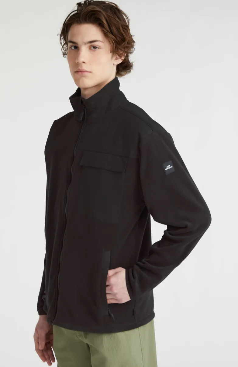 Vest Utility Heavy Fleece | Black Out