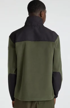 Vest Utility Heavy Fleece | Forest Night Colour Block