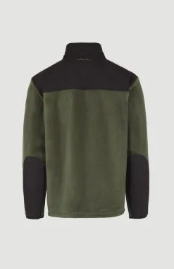 Vest Utility Heavy Fleece | Forest Night Colour Block