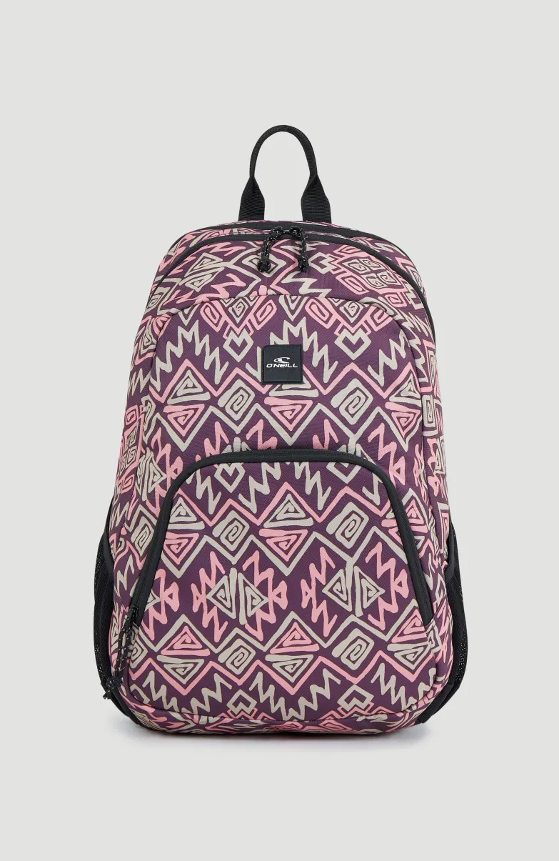 Wedge Rugtas | Purple Retro Ikat