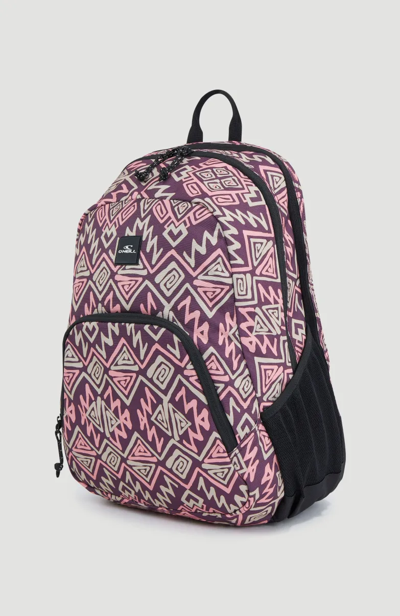 Wedge Rugtas | Purple Retro Ikat