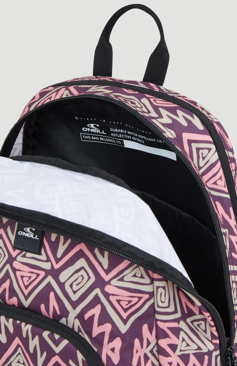 Wedge Rugtas | Purple Retro Ikat