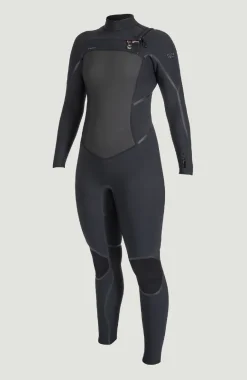 WMS PSYCHO TECH 4/3+ CHEST ZIP FULL | BLACK/BLACK