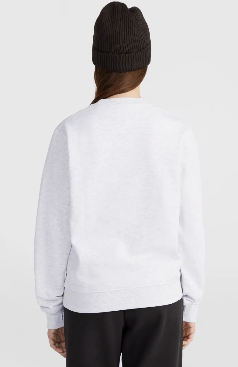 Women Of The Wave Crew Sweater | White Melange