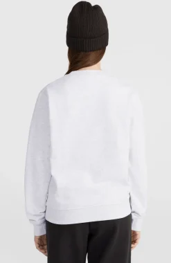 Women Of The Wave Crew Sweater | White Melange