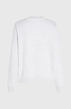 Women Of The Wave Crew Sweater | White Melange