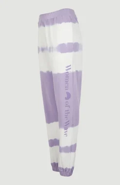 Women Of The Wave High-Waist Broek | Purple Tie Dye