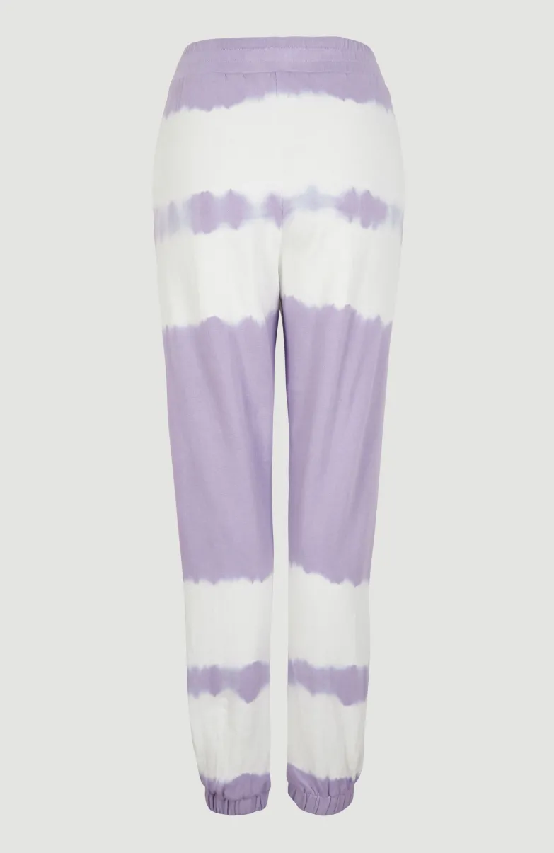 Women Of The Wave High-Waist Broek | Purple Tie Dye