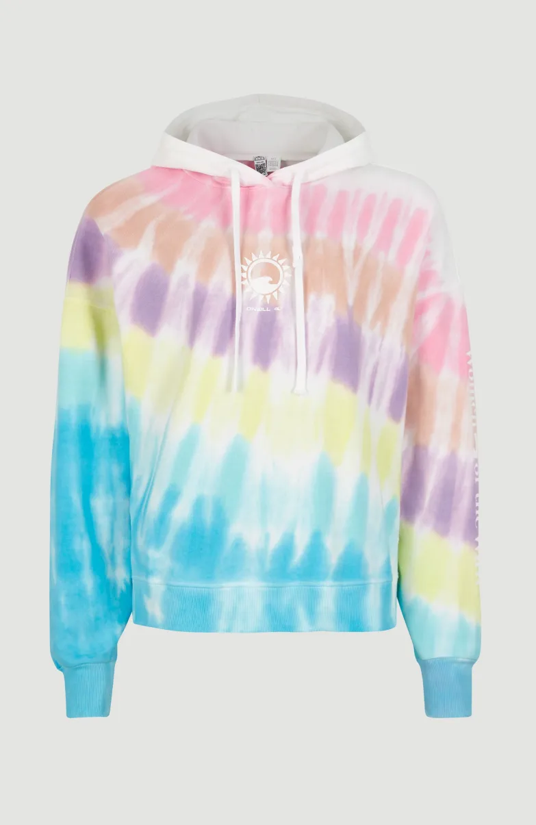 Women Of The Wave Hoodie | Blue Tie Dye