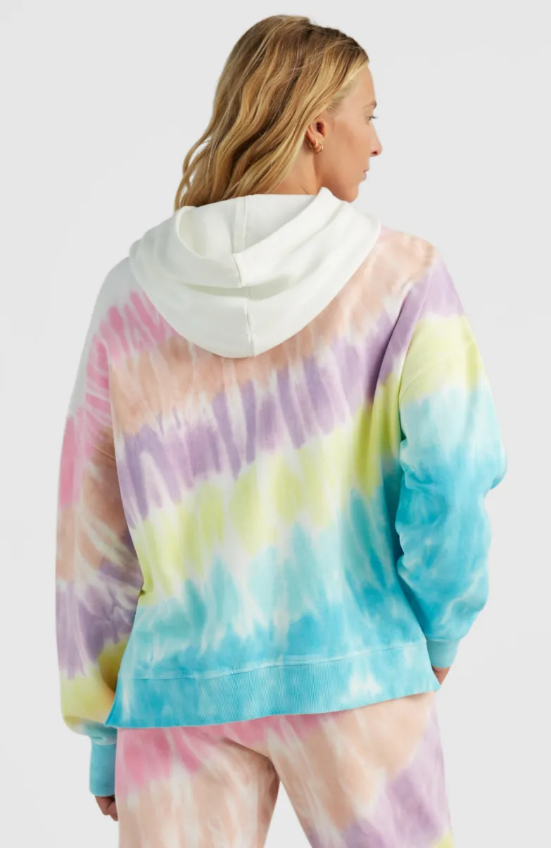 Women Of The Wave Hoodie | Blue Tie Dye