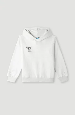Women Of The Wave Hoodie | White Melange