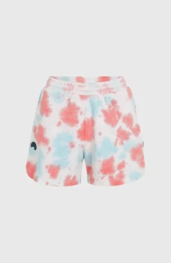Women Of The Wave Sweatshort | Pink Ice Cube Tie Dye