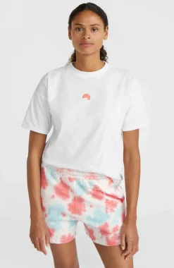 Women Of The Wave Sweatshort | Pink Ice Cube Tie Dye
