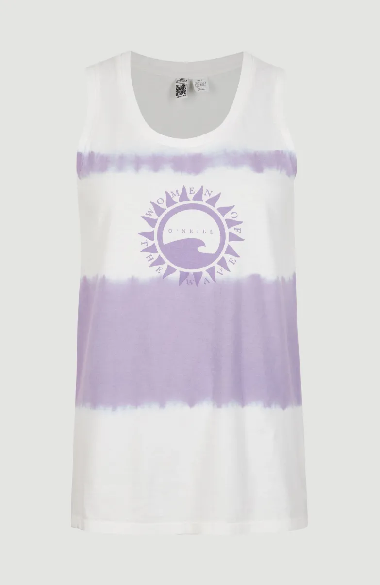Women Of The Wave Tanktop | Purple Tie Dye