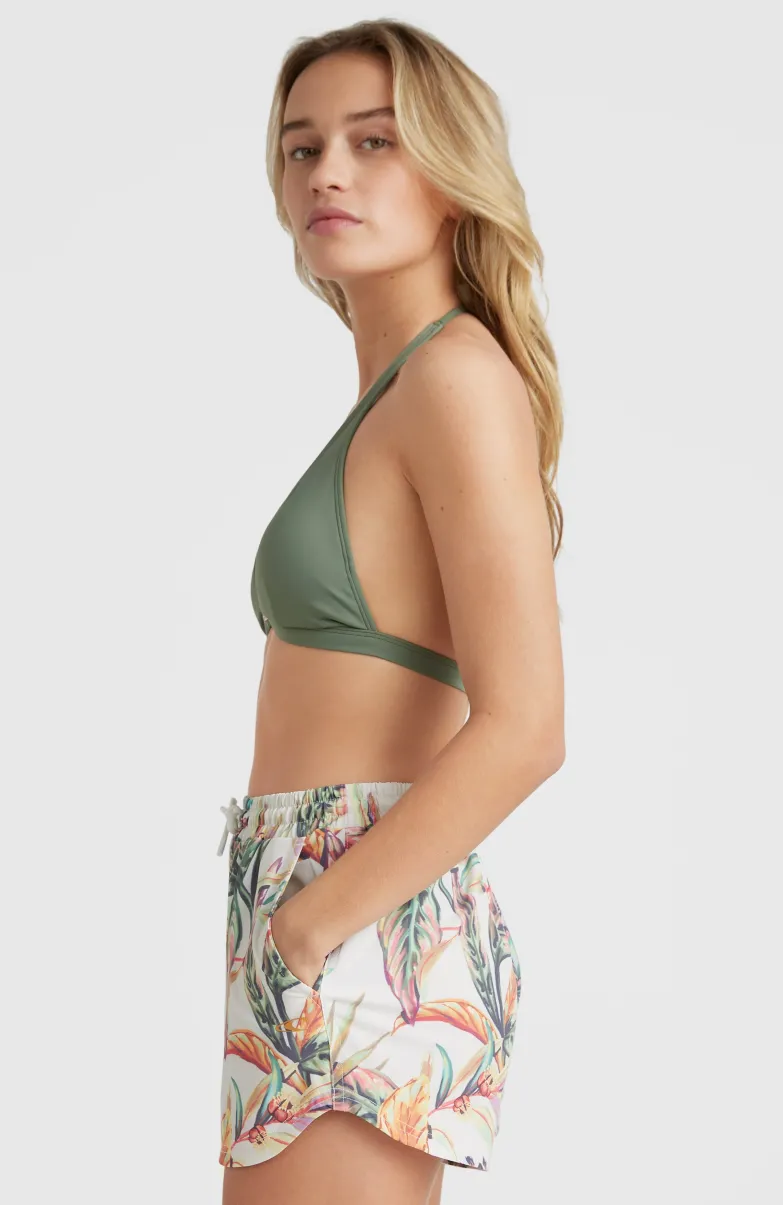 Zwemshort Anglet | White Tropical Flower