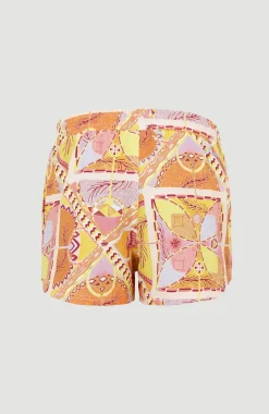 Zwemshort Anglet | Yellow Scarf Print