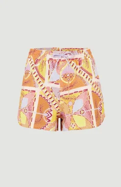 Zwemshort Anglet | Yellow Scarf Print