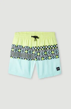 Zwemshort Cali Block 13'' | Beach Glass Colour Block