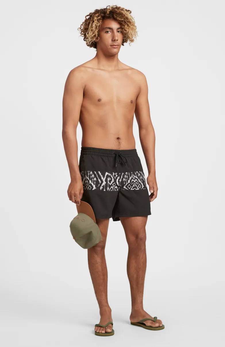 Zwemshort Cali Block 15'' | Black Magic Carpet