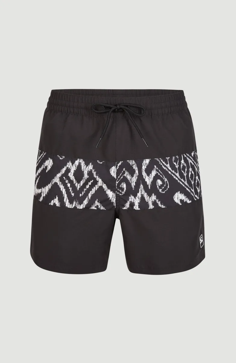 Zwemshort Cali Block 15'' | Black Magic Carpet