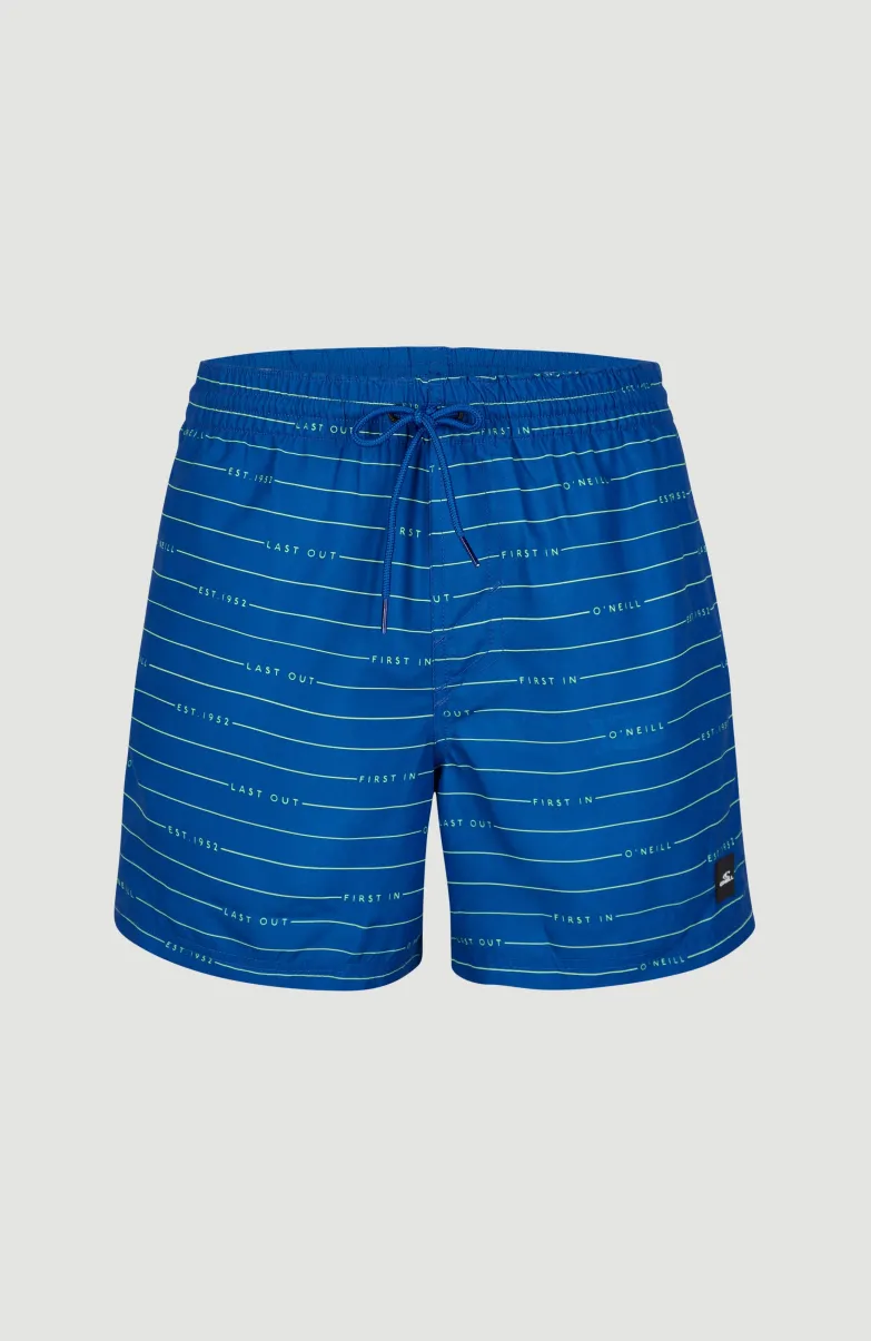 Zwemshort Cali First 15'' | Bright Blue First In