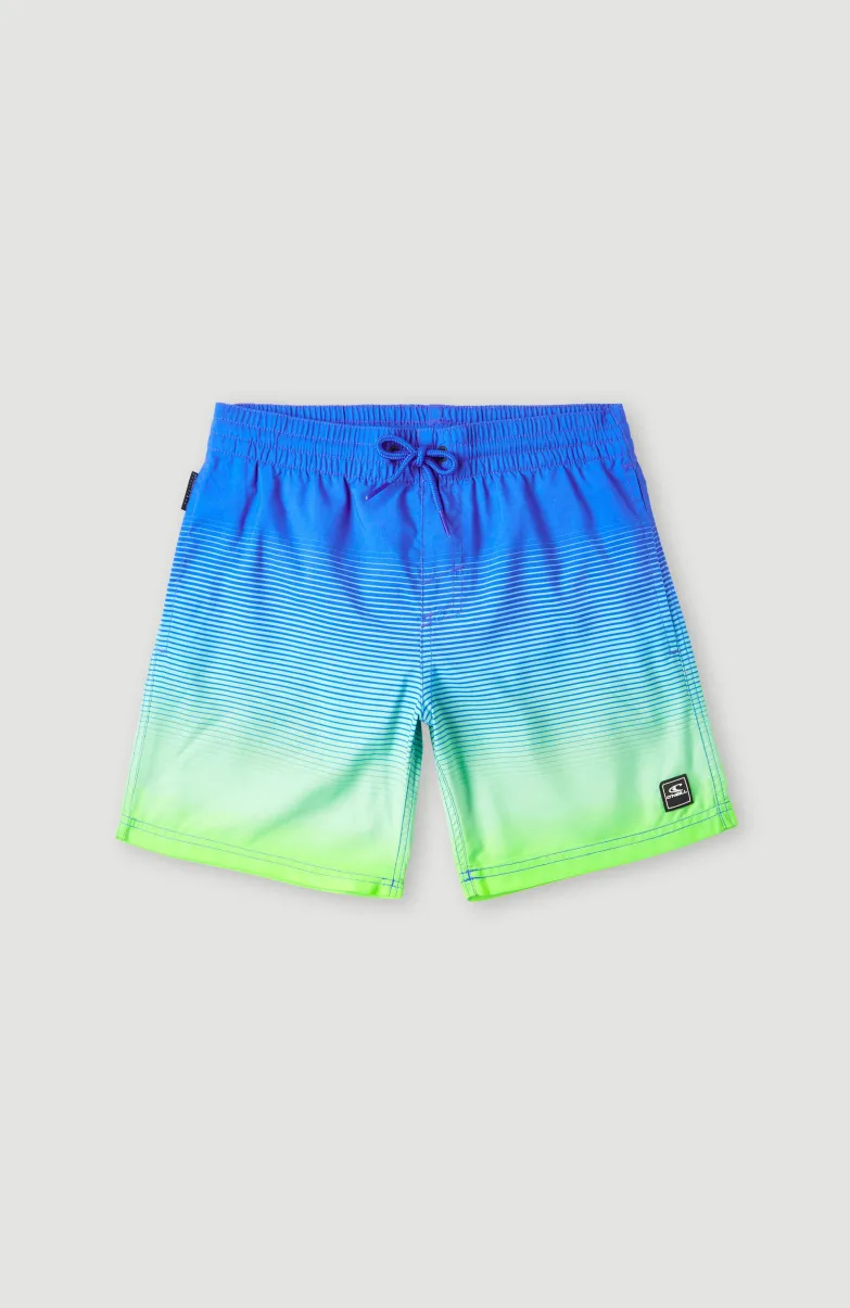 Zwemshort Cali Gradient 14'' | Dark Blue Simple Gradient