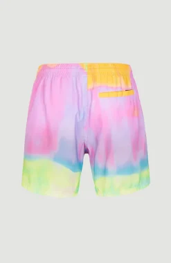 Zwemshort Cali Melting 16'' | Orange Melting Gradient