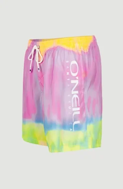 Zwemshort Cali Melting 16'' | Orange Melting Gradient