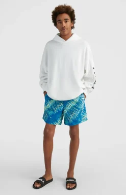 Zwemshort Cali Melting 16'' | Bright Blue Tie Dye