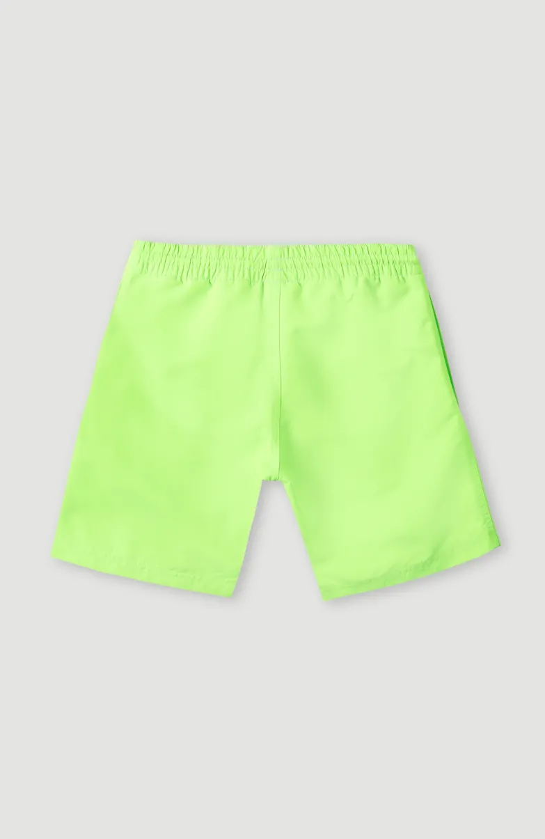 Zwemshort Cali Melting 14'' | Fluor Green