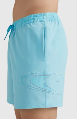 Zwemshort Cali Ocean 16'' | Blue Topaz