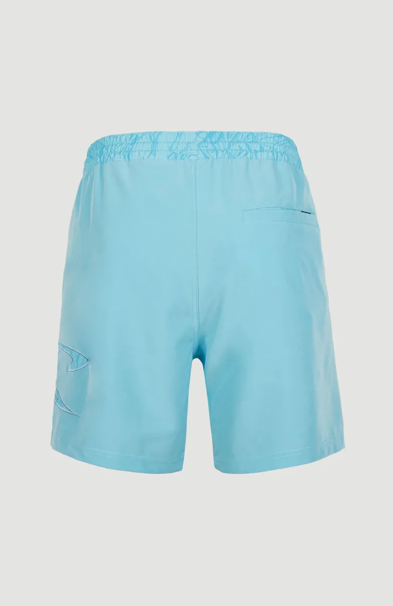 Zwemshort Cali Ocean 16'' | Blue Topaz