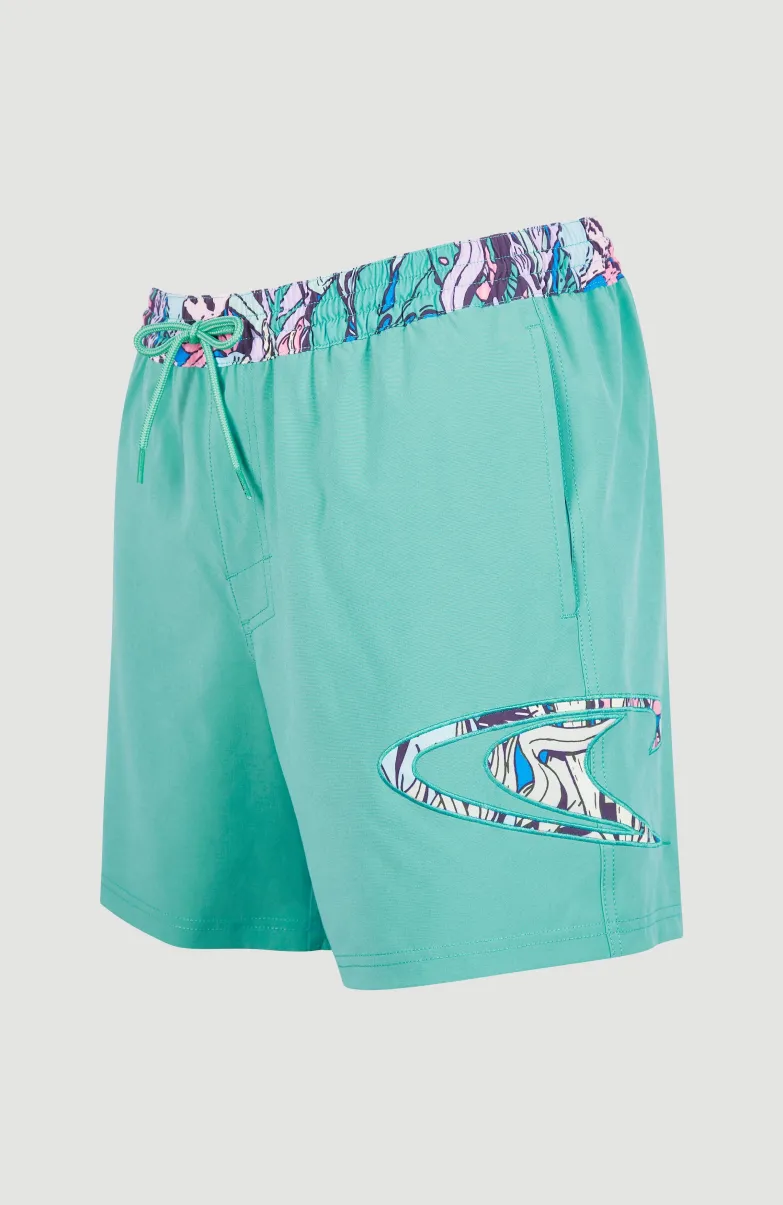 Zwemshort Cali Ocean 16'' | Sea Green