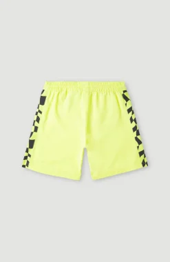 Zwemshort Cali Panel 14'' | Sunny Lime Colour Block