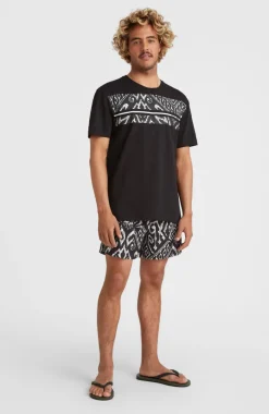 Zwemshort Cali Print 15'' | Black Magic Carpet