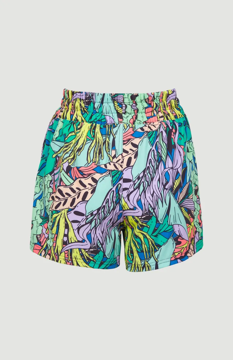 Zwemshort Ocean Mission | Blue Comic Seaweed
