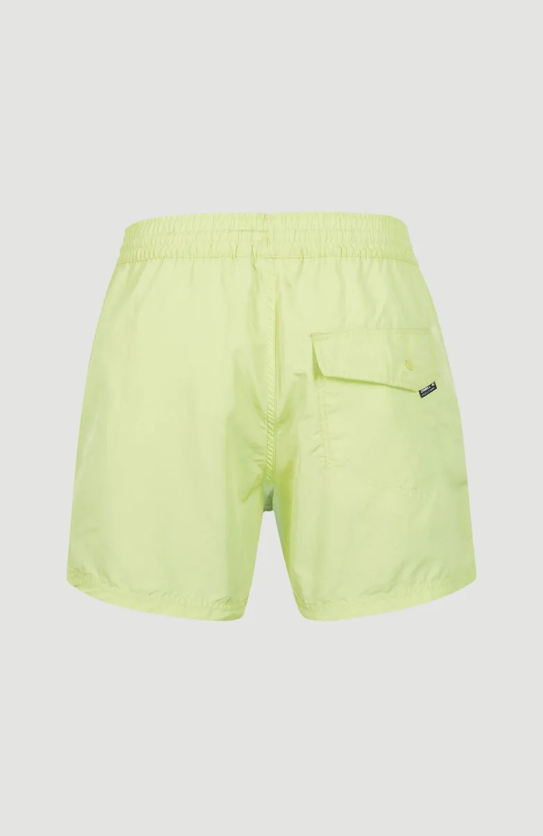 Zwemshort Vert Retro 14'' | Sunny Lime
