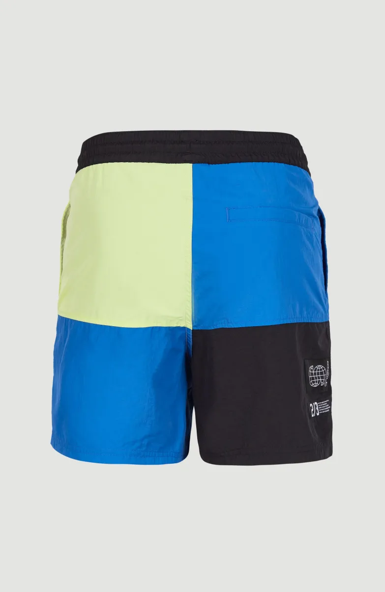 Zwemshort Wilder Colourblock 16'' | Princess Blue Colour Block